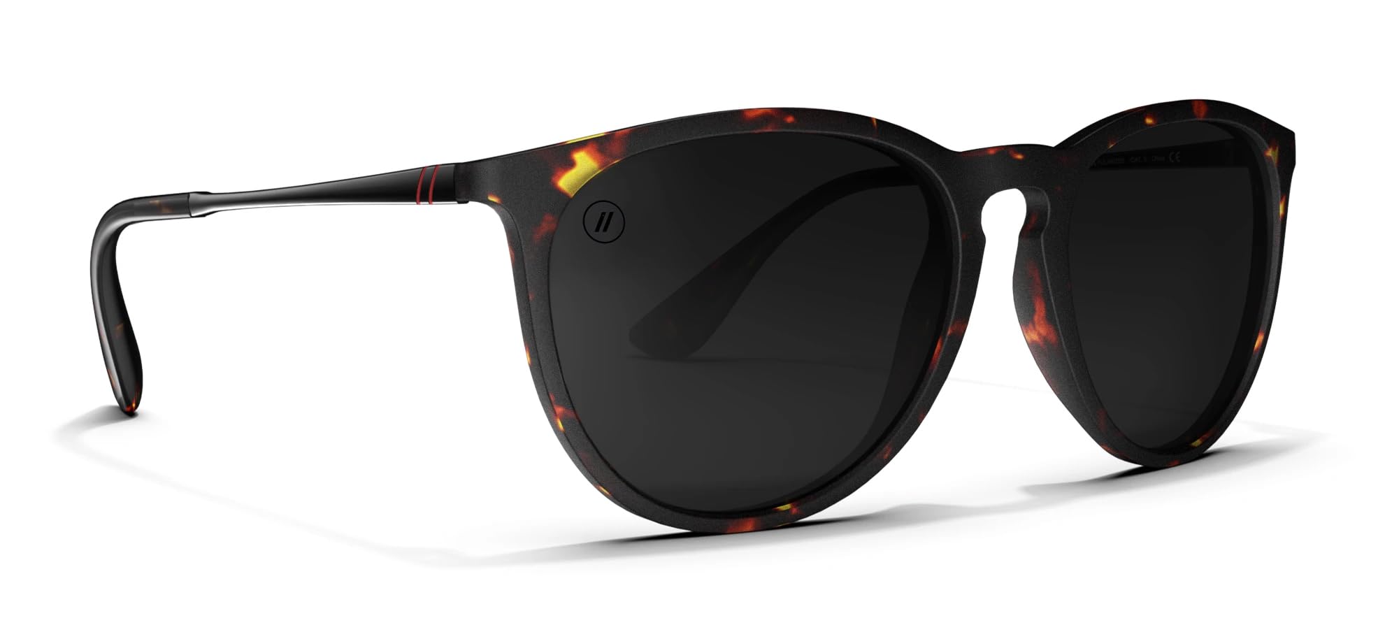 Blenders Eyewear North Park – Polarized Sunglasses – Classic Shape, Mixed Metal Frame – 100% UV Protection – For Men & Women