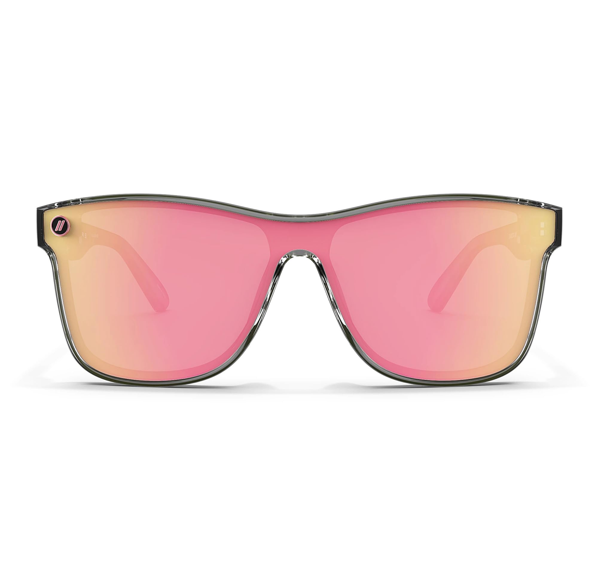 Blenders Eyewear Millenia X2 – Polarized Sunglasses – Flat, Mirrored Lens – 100% UV Protection – For Men & Women
