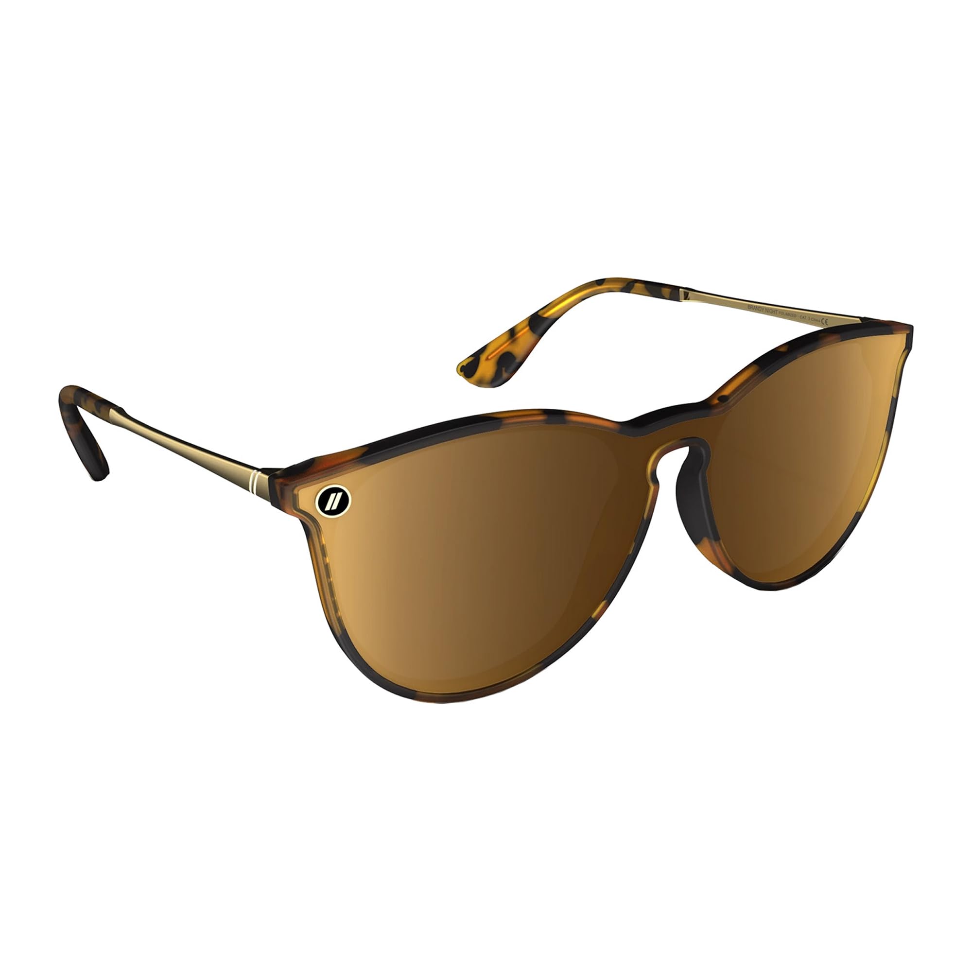 Blenders Eyewear North Park X2 – Polarized Sunglasses – Classic Shape, Mixed Metal Frame – 100% UV Protection