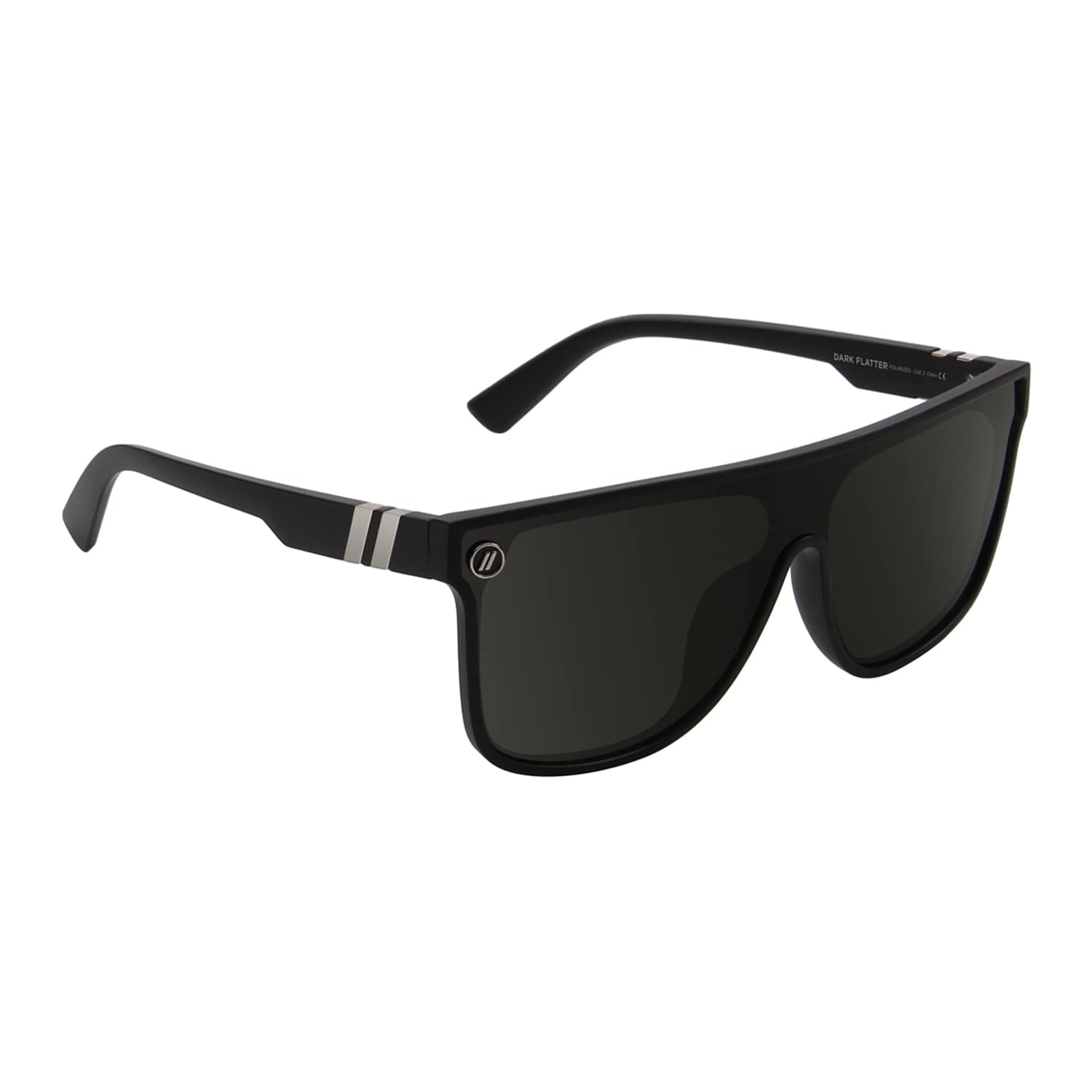 Blenders Eyewear SciFi – Polarized Sunglasses – Single-Lens with a Flat-Top Design – 100% UV Protection – For Men & Women