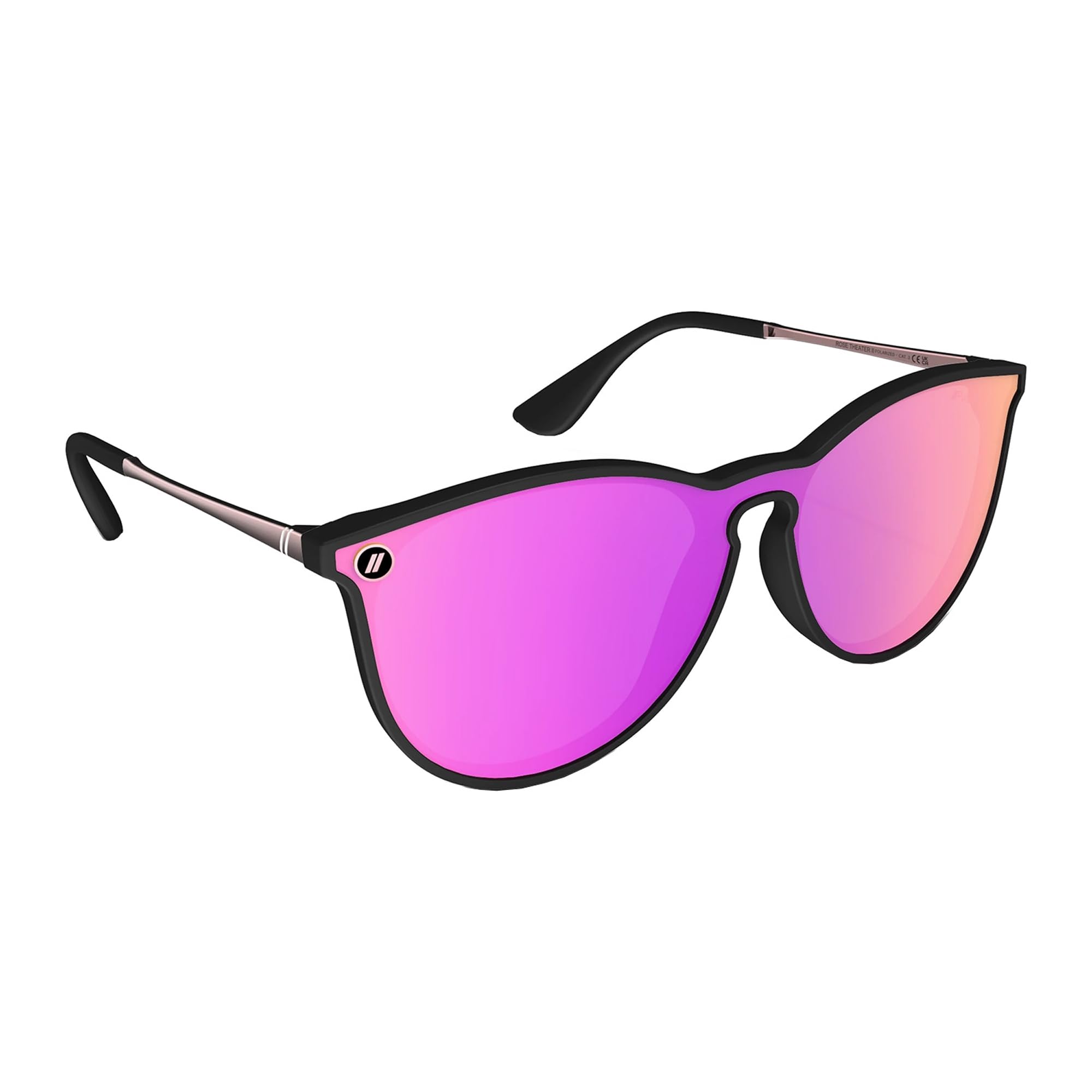 Blenders Eyewear North Park X2 – Polarized Sunglasses – Classic Shape, Mixed Metal Frame – 100% UV Protection