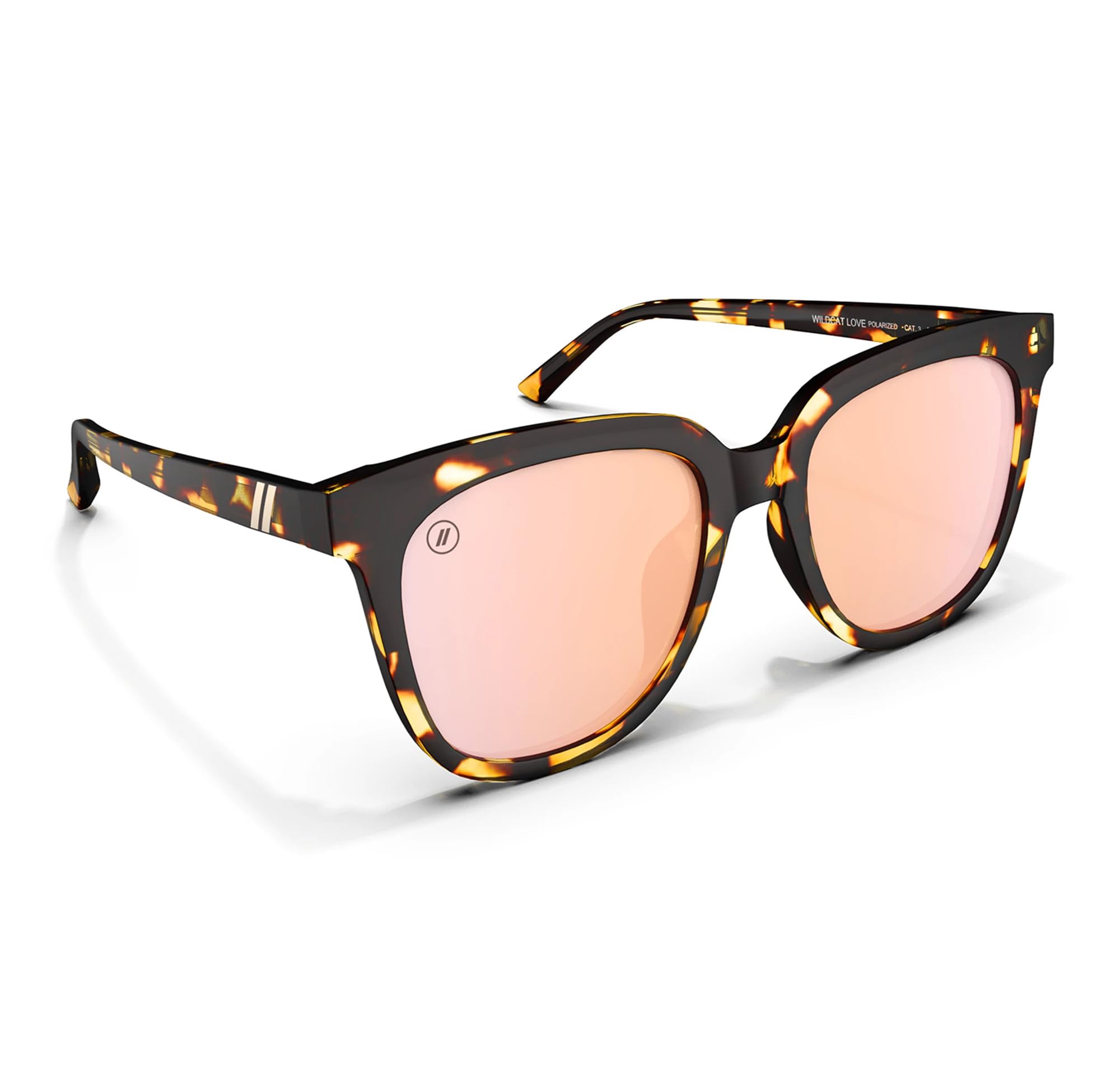 Blenders Eyewear Grove – Polarized Sunglasses – Butterfly Frames with Acetate Temples – 100% UV Protection – For Women